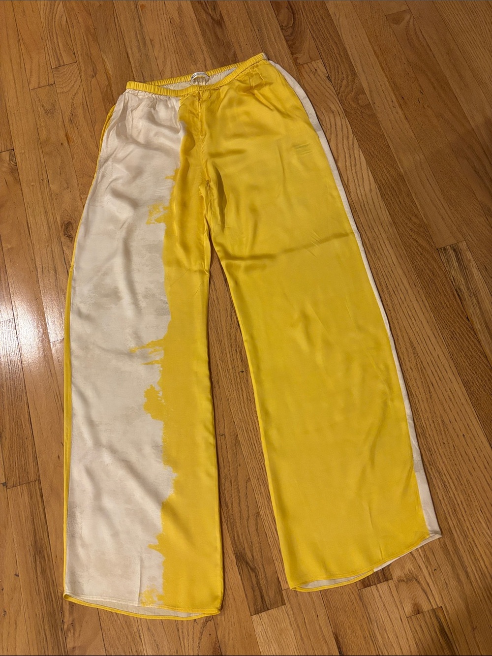 Zara Satin Effect Pants